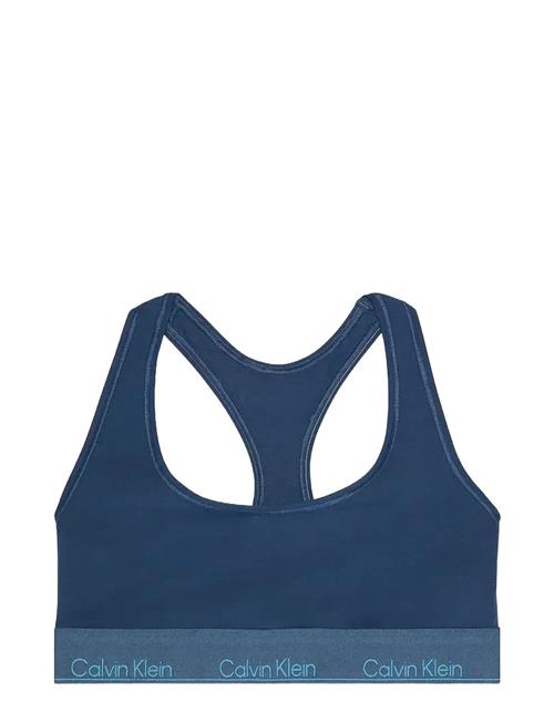 Se Unlined Bralette Calvin Klein Blue ved Booztlet