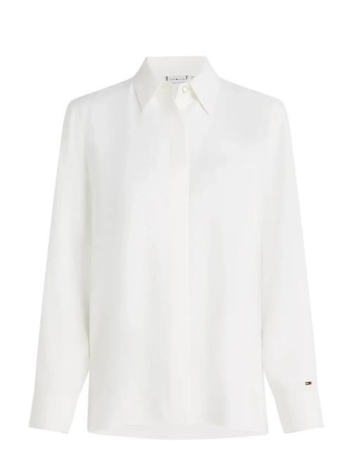 Soft Vis Ls Regular Shirt Tommy Hilfiger White