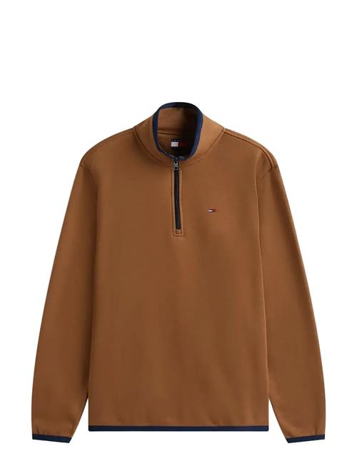 Tjm Reg S Flag Entry Fleece Ext Tommy Jeans Brown