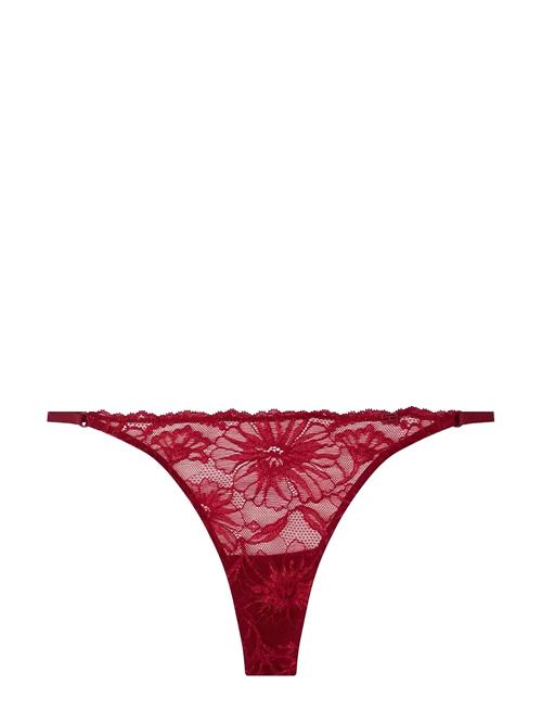 Lurex Tanga Thong Tommy Hilfiger Red
