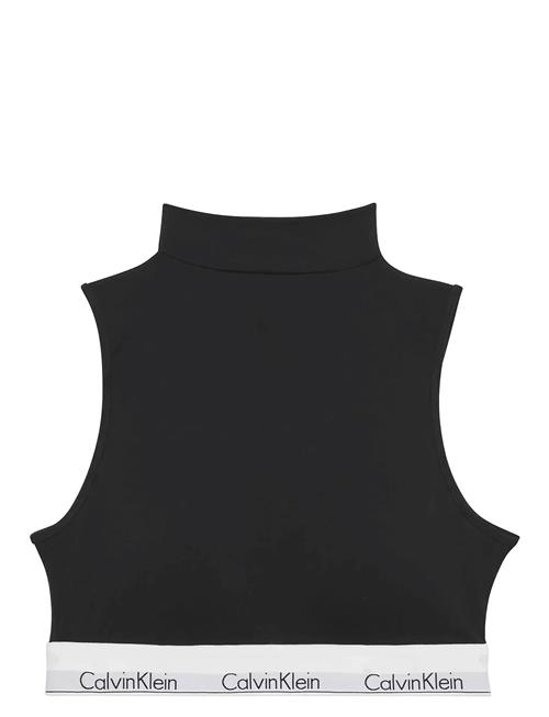 Lightly Lined Mockneck Bralette Calvin Klein Black