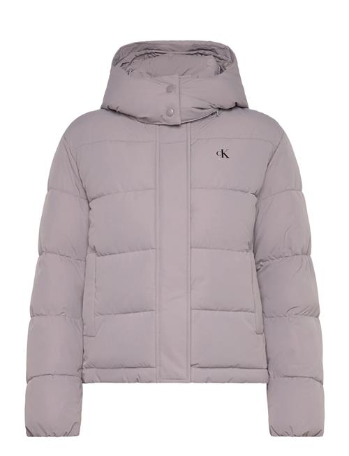 Matte Monologo Mw Short Puffer Calvin Klein Jeans Grey