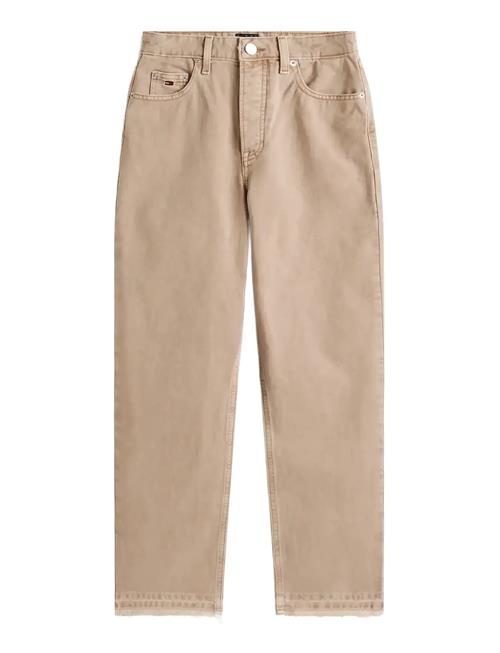 Tjw Layla Hr Slim Str Raw Edge Tommy Jeans Beige