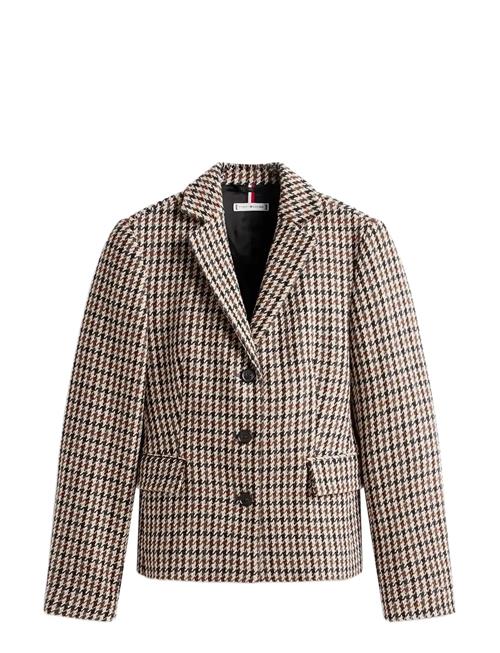 Heritage Check Blazer Tommy Hilfiger Patterned