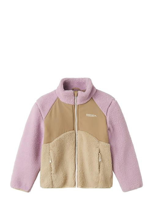 Nkfmonica Teddy Jacket Block1 Name It Purple