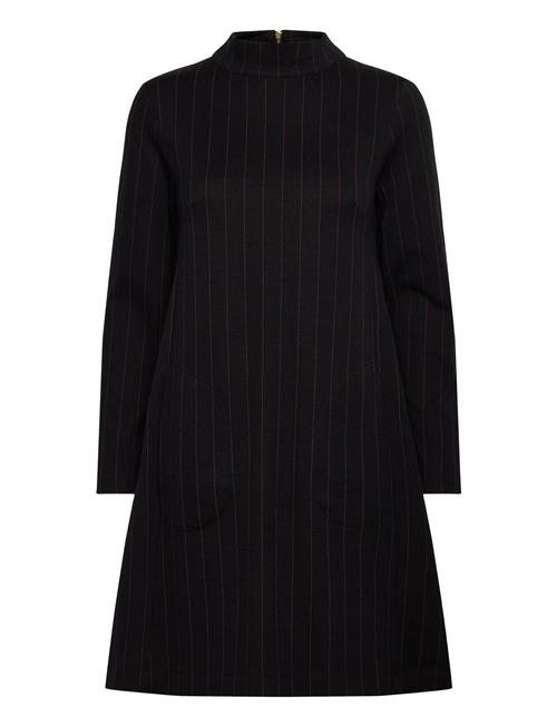Bernadette Stripe Dress Jumperfabriken Black