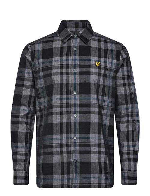 Tartan Corduroy Shirt Lyle & Scott Black