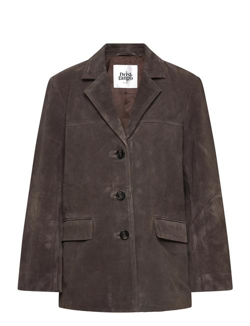 Vaiana Suede Blazer Twist & Tango Brown