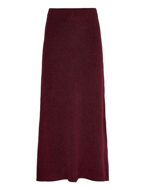 Israa Knitted Skirt Twist & Tango Burgundy
