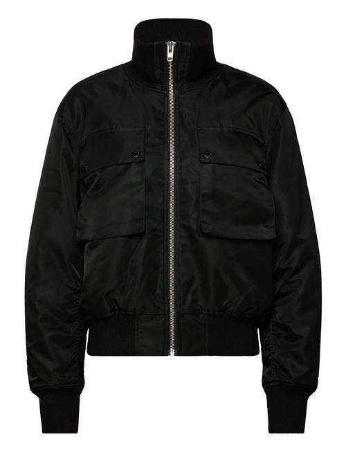 Cph Bomber Jacket 1 Nylon Olive Copenhagen Studios Black