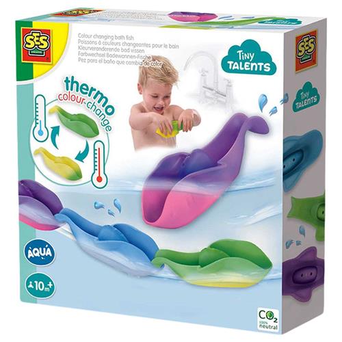 SES Creative Farveskiftende Fisker Yellow-1-3 Y  Gul  1-3 år  unisex