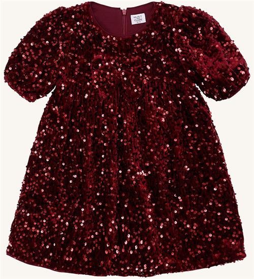 Hust And Claire Kjole - HCKaroline Sequins - New Maroon