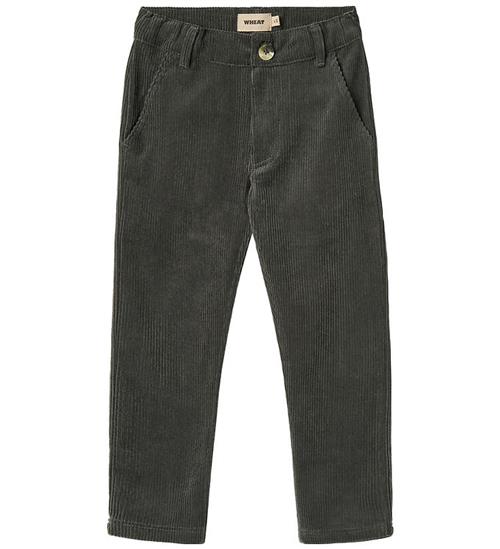 Wheat Fløjlsbukser - Hugo - Black Sea