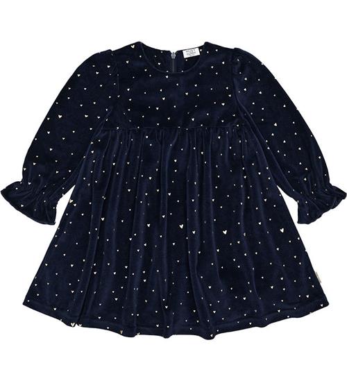 Hust and Claire Kjole - Velour - HCDonna - More Navy m. Guld