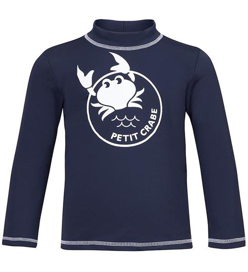 Petit Crabe Badebluse - Sydney - UV50+ - Navy m. Krabbe