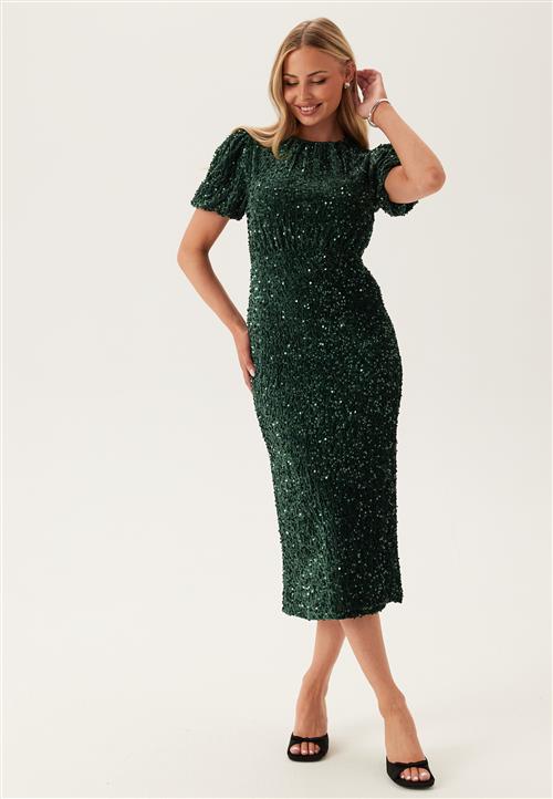 VILA Vibelieve S/S SEQUINS DRESS SE