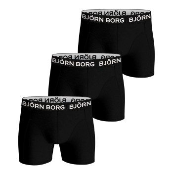 Björn Borg 3P Bamboo Cotton Blend Boxers Sort Small Herre