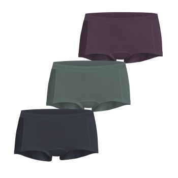 Björn Borg Trusser 3P Everyday Cotton Boxer Shorts Flerfarvet bomuld X-Large Dame