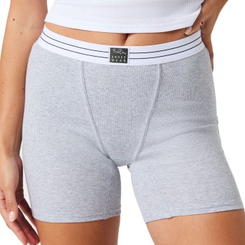 Björn Borg Trusser Original Rib Boxer Grå bomuld Large Dame