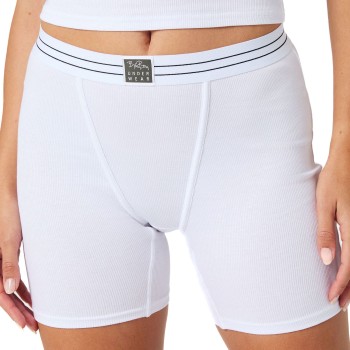 Björn Borg Trusser Original Rib Boxer Hvid bomuld Medium Dame