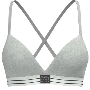 Björn Borg BH Original Triangle Bra Grå bomuld Large Dame