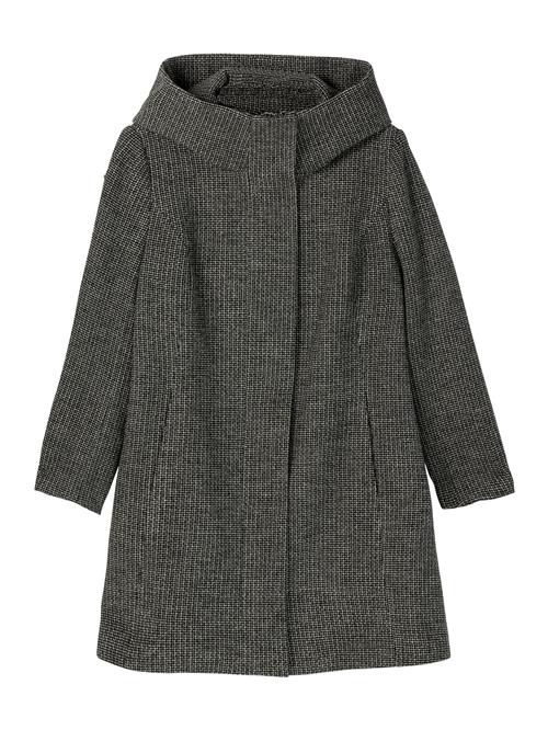 SHEEGO Overgangsfrakke  sort / hvid