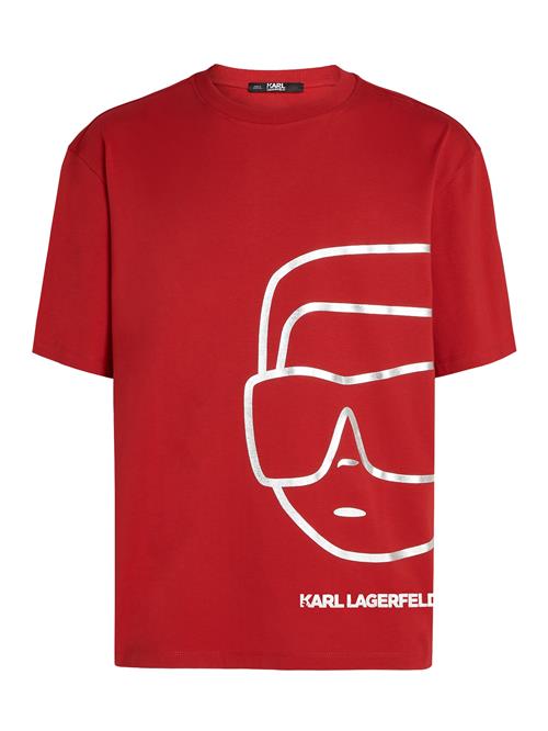 Karl Lagerfeld Bluser & t-shirts ' Ikonik'  rød / hvid