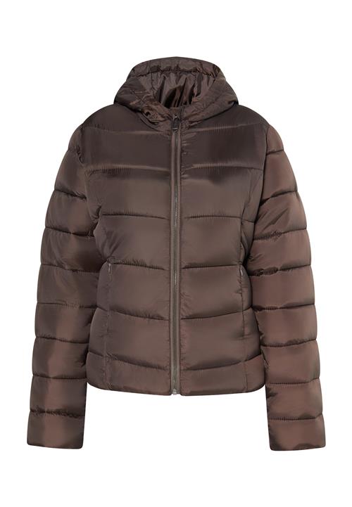 usha BLUE LABEL Overgangsjakke 'Fenia'  mørkebrun