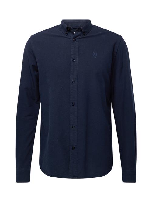 KnowledgeCotton Apparel Skjorte 'Harald'  navy