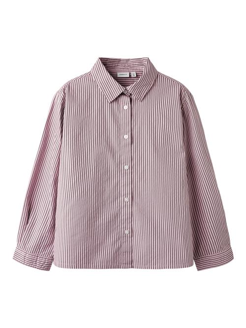 NAME IT Skjorte Bluse Svala Keepsake Lilac Burgundy