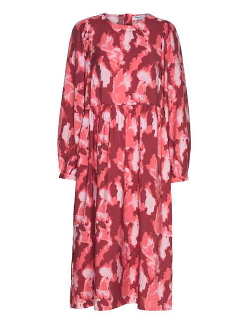 Mschmagnella Ladonna Dress Aop MSCH Copenhagen Red