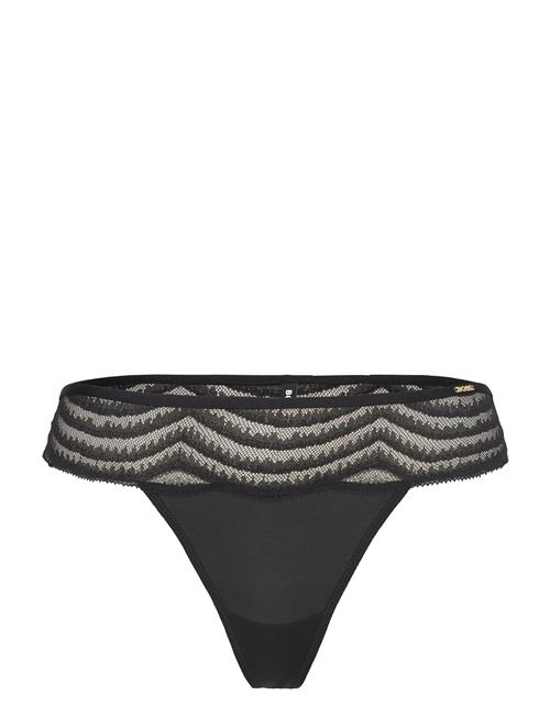 Thong Wave Lace BOSS Black