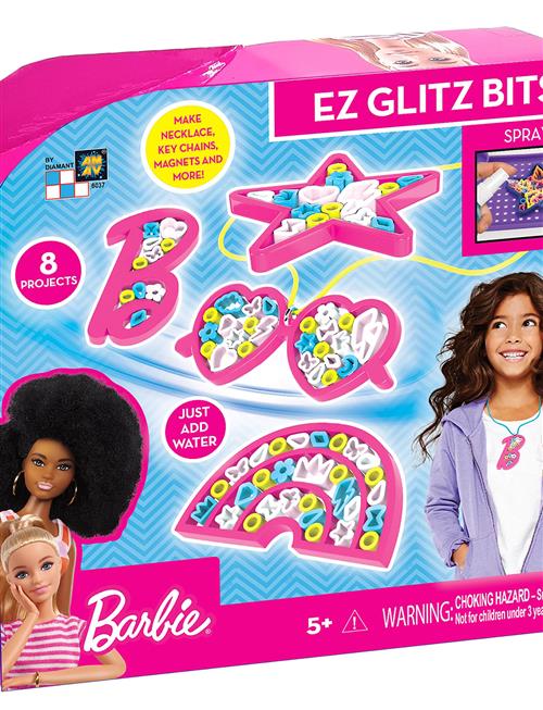 Barbie Jewelry And Keychains - Ez Glitz Bits Import For Kids Patterned