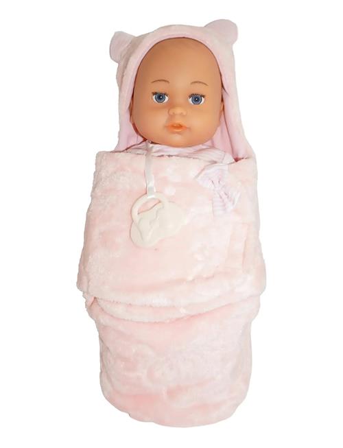 Happy Friend Ida Doll 35Cm In Swaddle Happy Friend Pink