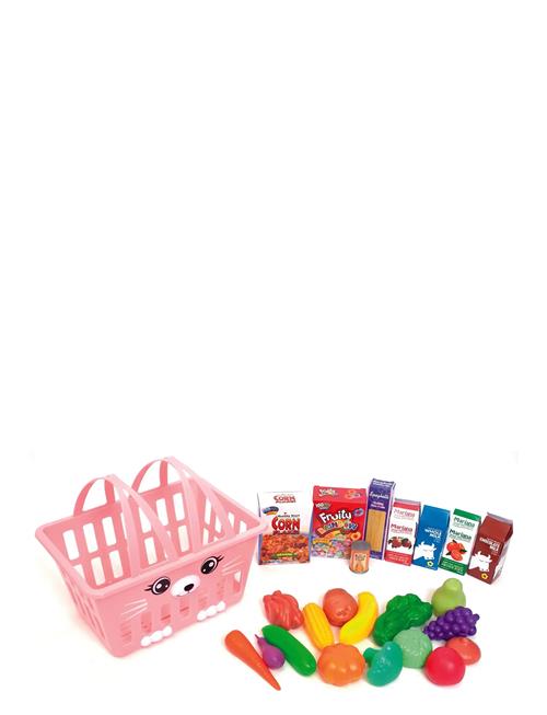 Zoo Troop Bunny Basket AMO Pink