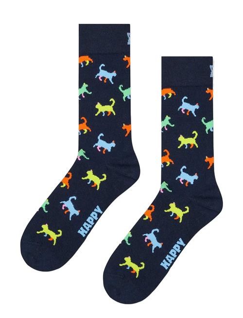 Kitten Love Sock Happy Socks Navy