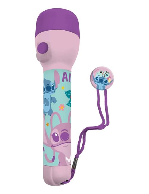Stitch Lommelygte Med Led Lys Euromic Purple