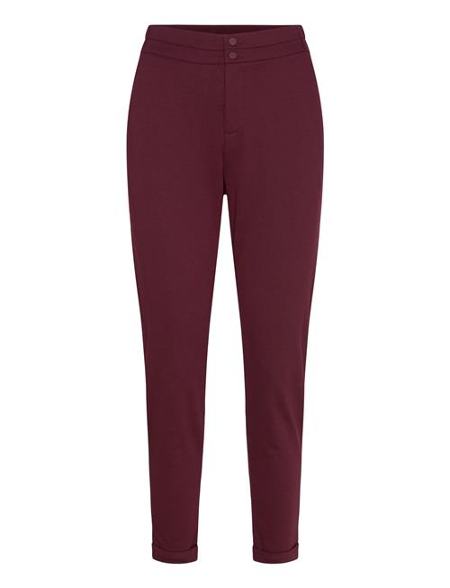 Ankle-Length Pants FREE/QUENT Burgundy