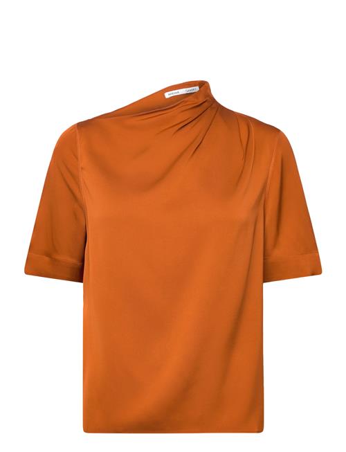 Lima Silk Tee Ahlvar Gallery Orange