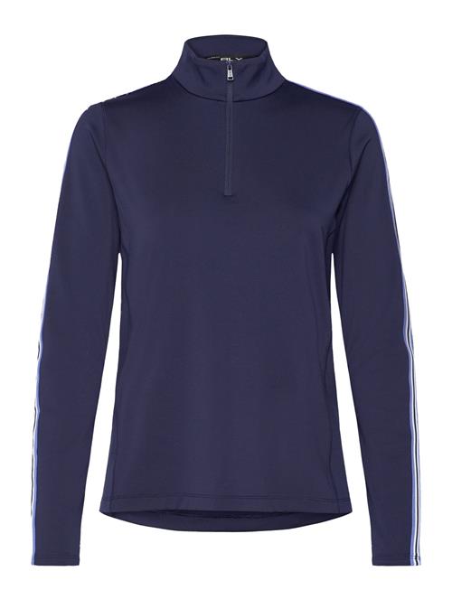 Tailored Fit Interlock Quarter-Zip Ralph Lauren Golf Navy
