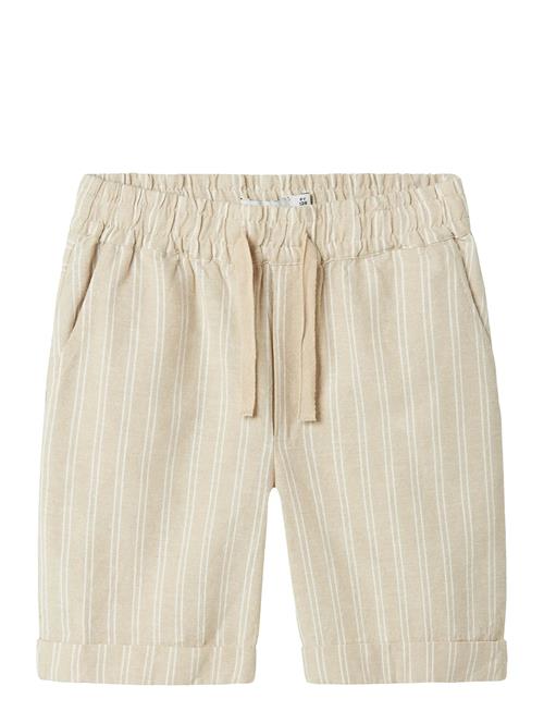 Nkmhalom Nreg Shorts Box Name It Beige