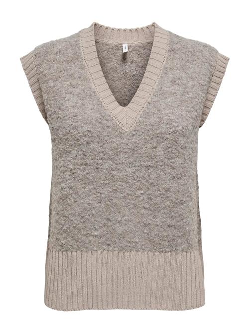 Onlcille Sl Vest Cc Knt ONLY Beige