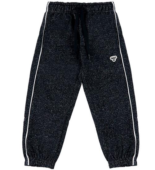 Hummel Sweatpants - hmlJR Loose Glitter - Sort
