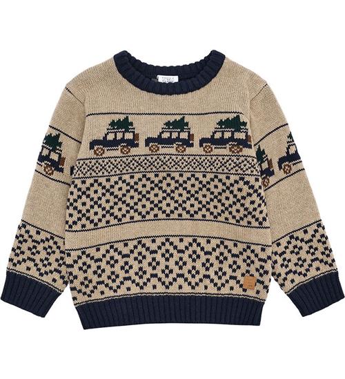 Hust and Claire Bluse - Strik - HCPelle - Jeep - Biscuit m. Jeep