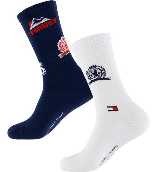 Tommy Hilfiger Strømper - 2-pak - Navy