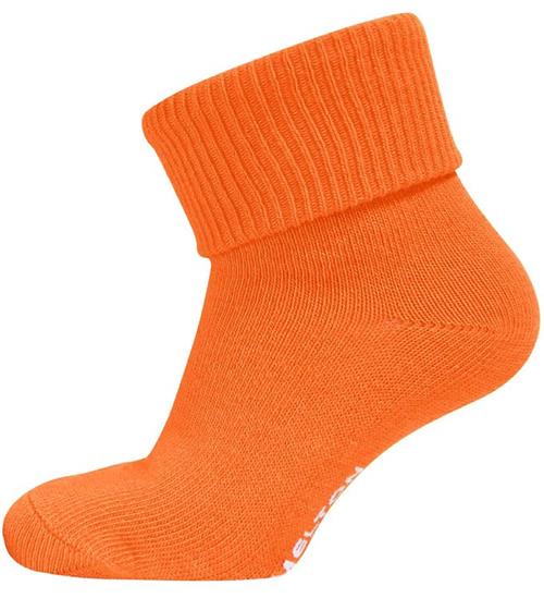 Melton Skridsikre Strømper - Orange