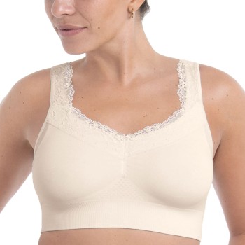 Anita Care BH Lotta Lace Post Mastectomy Bra Elfenben nylon XX-Large Dame