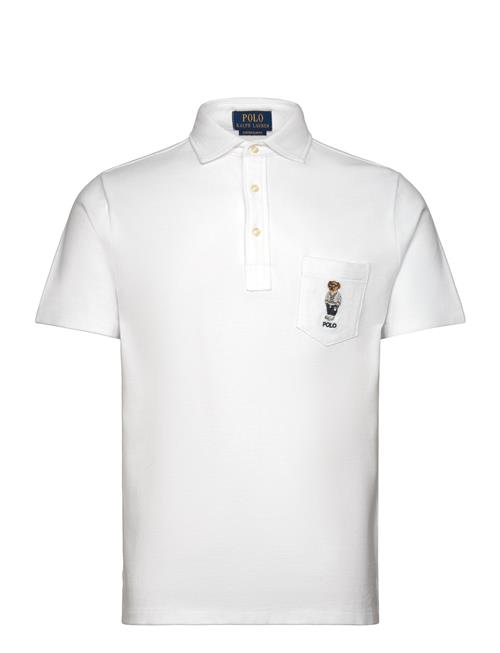 20/1 Basic Mesh-Ssl-Psh Polo Ralph Lauren White