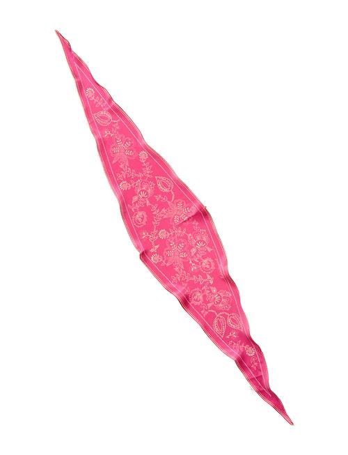 Dotted Flora Diamond Scarf Becksöndergaard Pink