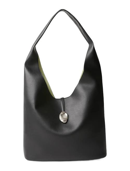 St Lock Slouchy Large Shoulde Calvin Klein Black